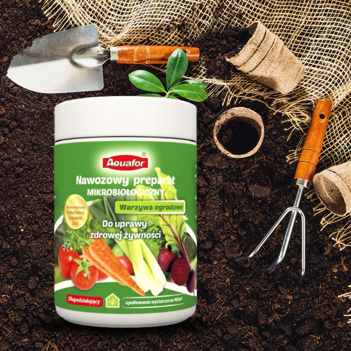 AQUAFOR NAWOZ DO WARZYW NAWOZOWY PREPARAT ogrod ekologiczny nawoz 1kg Producent Aquafor AQUAFOR NAWOZ DO WARZYW NAWOZOWY PREPARAT ogrod ekologiczny nawoz 1kg Producent Aquafor