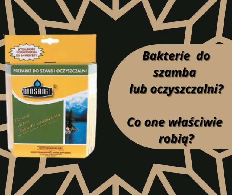 Read more about the article Bakterie do szamb i oczyszczalni. Po właściwie nam one?